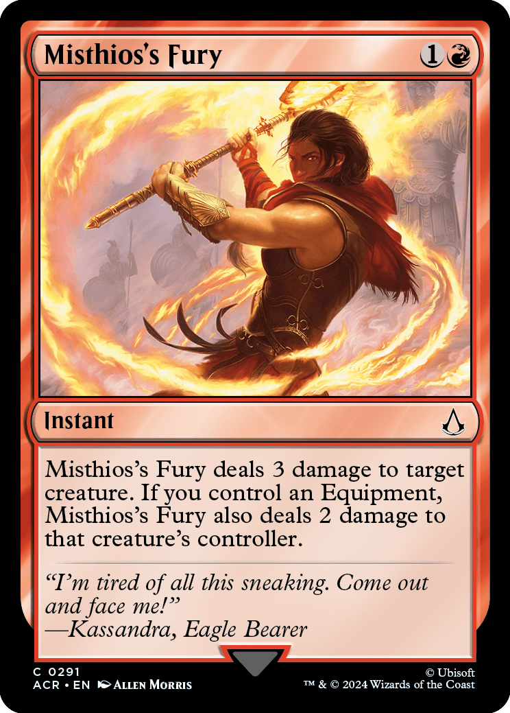 ACR 291 Misthios's Fury (Starter Kit) C
