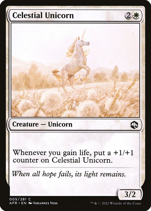 AFR 005 Celestial Unicorn C