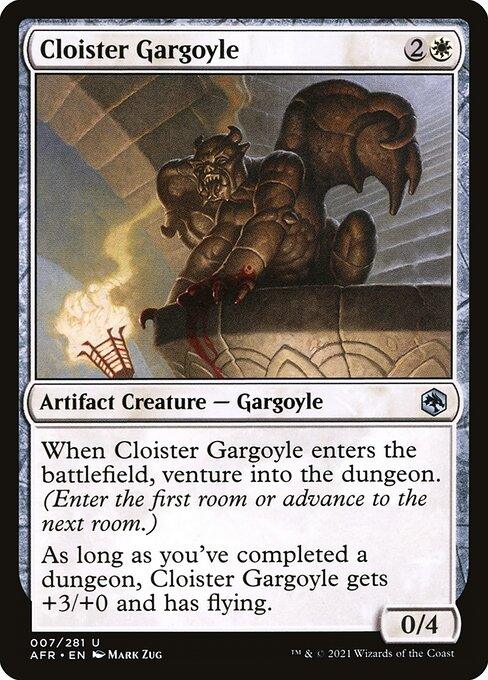 [Foil] AFR 007 Cloister Gargoyle U