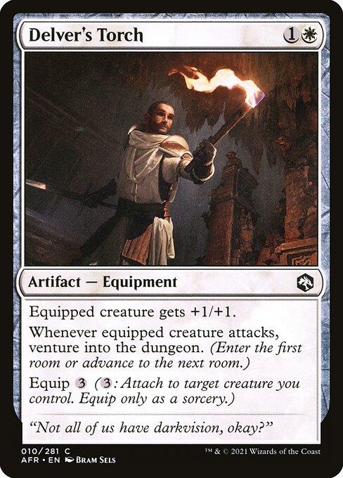 [Foil] AFR 010 Delver's Torch C