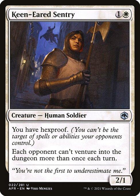 [Foil] AFR 022 Keen-Eared Sentry U