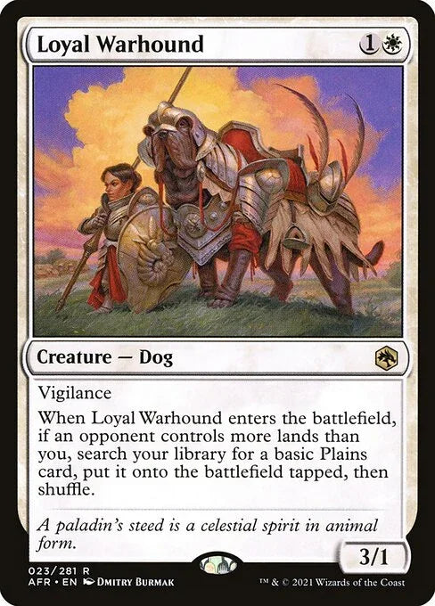 [Foil] AFR 023 Loyal Warhound R