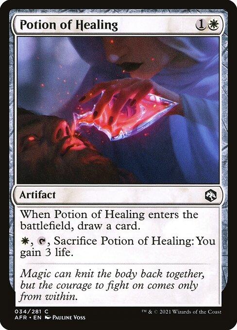 [Foil] AFR 034 Potion of Healing C