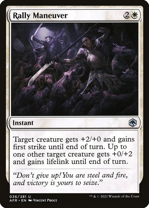 [Foil] AFR 036 Rally Maneuver U
