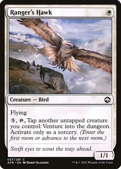 [Foil] AFR 037 Ranger's Hawk C