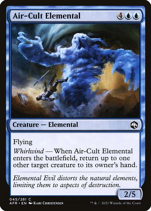 [Foil] AFR 045 Air-Cult Elemental C