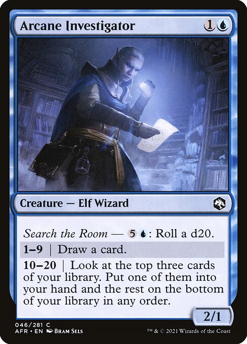 AFR 046 Arcane Investigator C