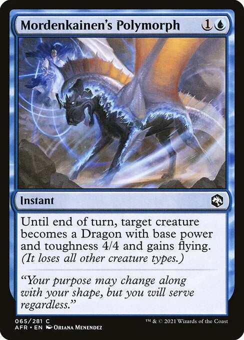 [Foil] AFR 065 Mordenkainen's Polymorph C