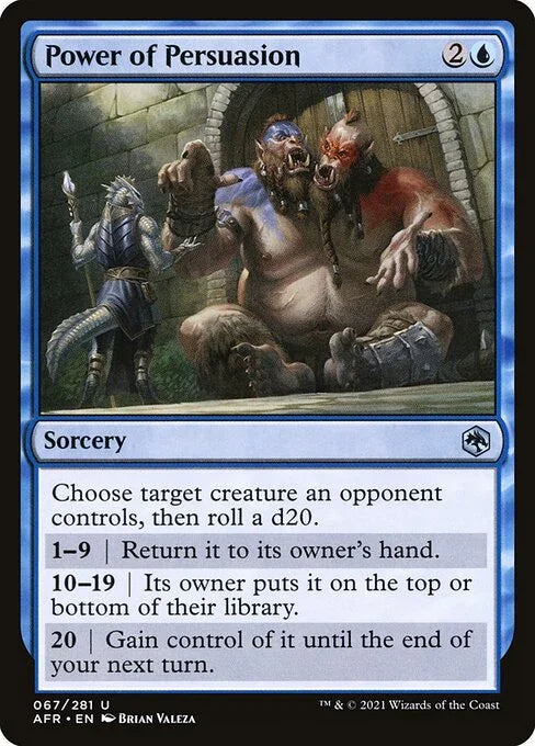 [Foil] AFR 067 Power of Persuasion U