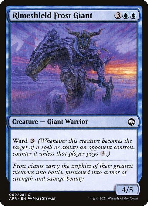 [Foil] AFR 069 Rimeshield Frost Giant C