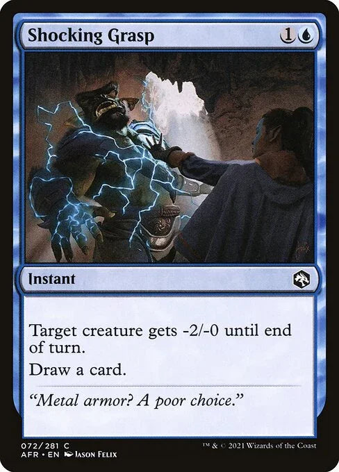 [Foil] AFR 072 Shocking Grasp C
