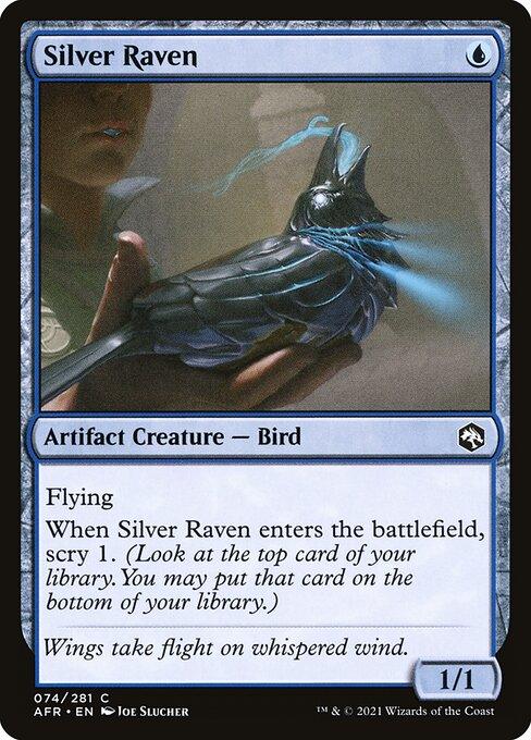 [Foil] AFR 074 Silver Raven C