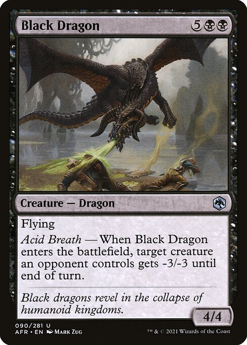 AFR 090 Black Dragon U