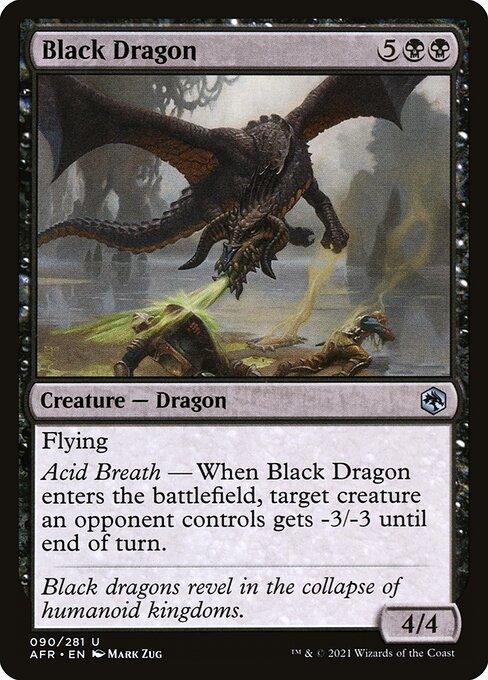 [Foil] AFR 090 Black Dragon U