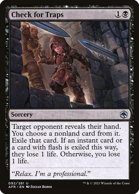 [Foil] AFR 092 Check for Traps U