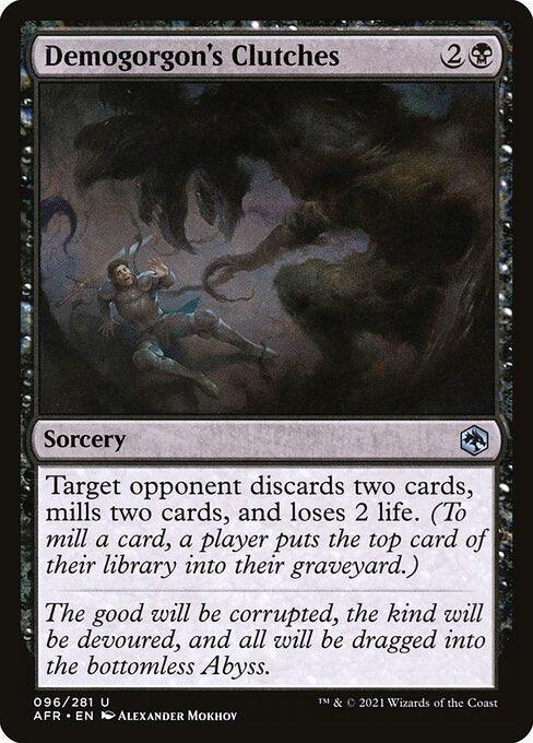 [Foil] AFR 096 Demogorgon's Clutches U