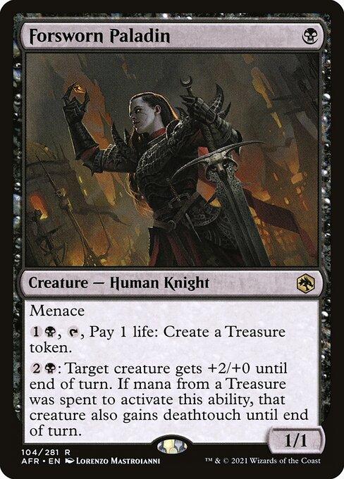 [Foil] AFR 104 Forsworn Paladin R