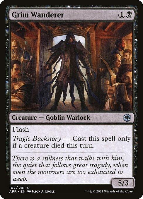 [Foil] AFR 107 Grim Wanderer U