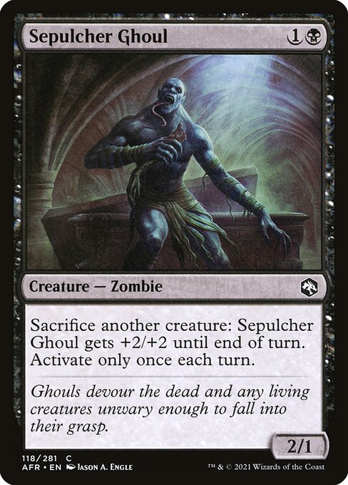 AFR 118 Sepulcher Ghoul C