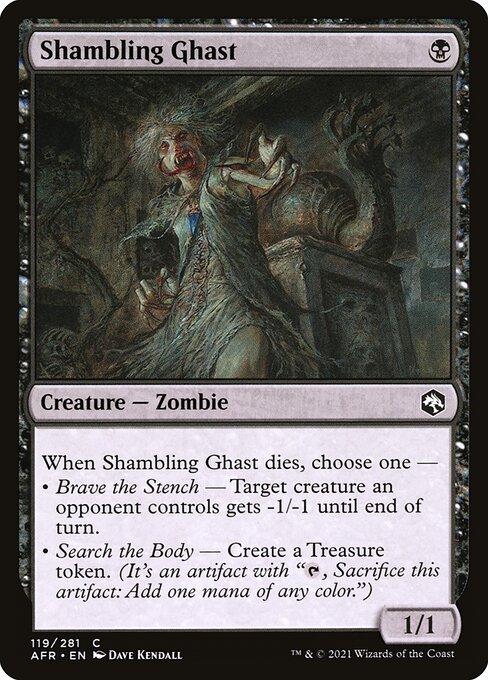 [Foil] AFR 119 Shambling Ghast C