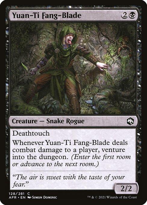 [Foil] AFR 128 Yuan-Ti Fang-Blade C