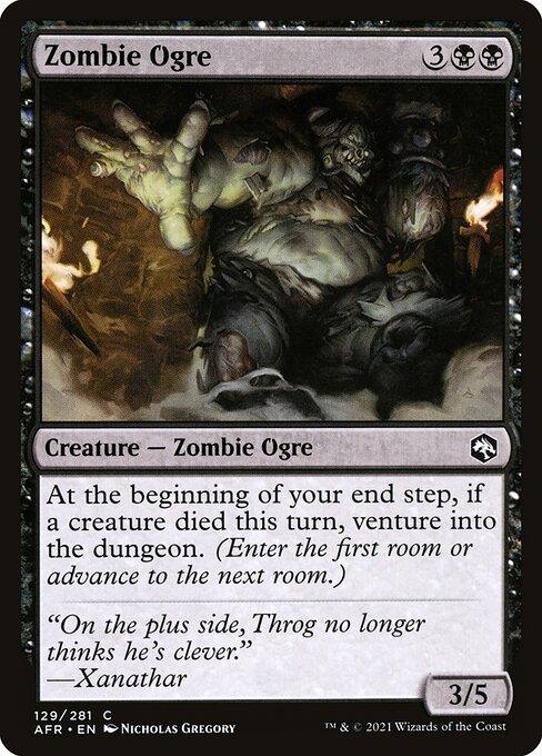 [Foil] AFR 129 Zombie Ogre C