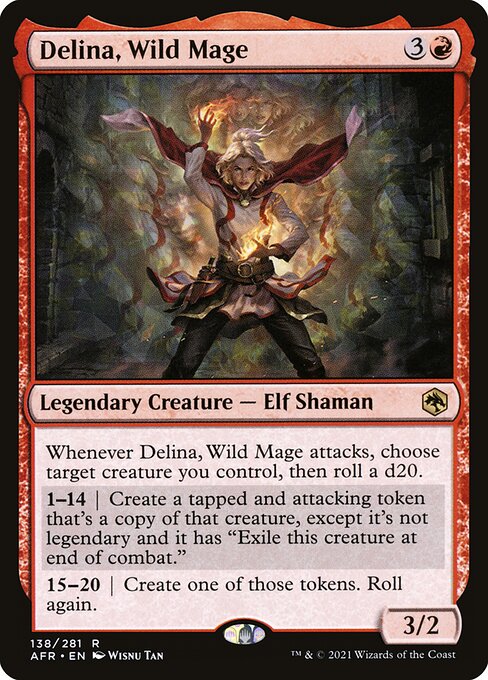 AFR 138 Delina, Wild Mage R