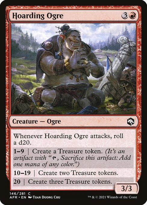[Foil] AFR 146 Hoarding Ogre C