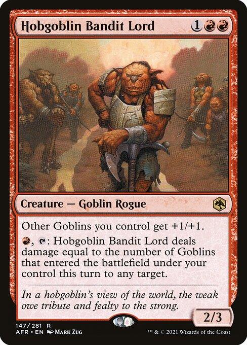 [Foil] AFR 147 Hobgoblin Bandit Lord R