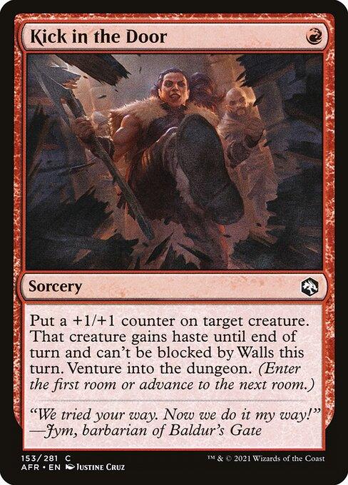 [Foil] AFR 153 Kick in the Door C