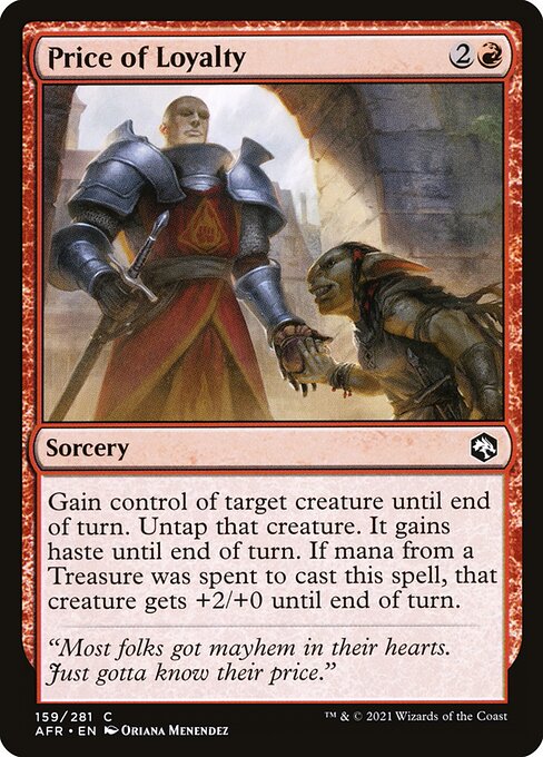 AFR 159 Price of Loyalty C