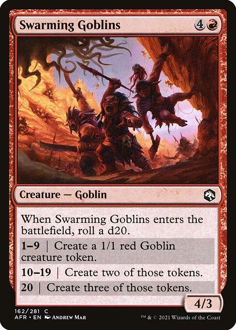 [Foil] AFR 162 Swarming Goblins C