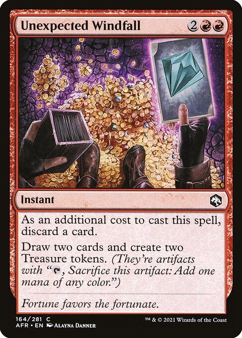 [Foil] AFR 164 Unexpected Windfall C