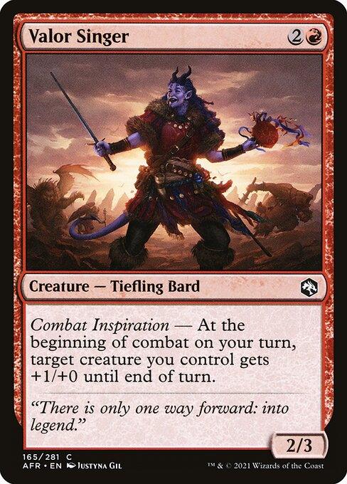 [Foil] AFR 165 Valor Singer C