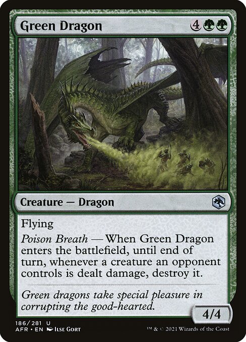 AFR 186 Green Dragon U