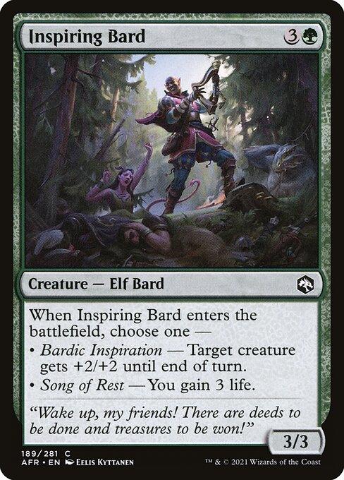 [Foil] AFR 189 Inspiring Bard C