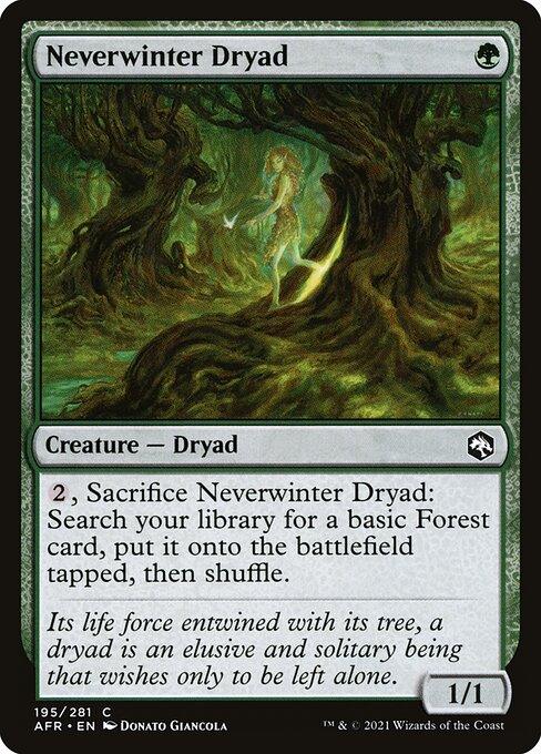 [Foil] AFR 195 Neverwinter Dryad C