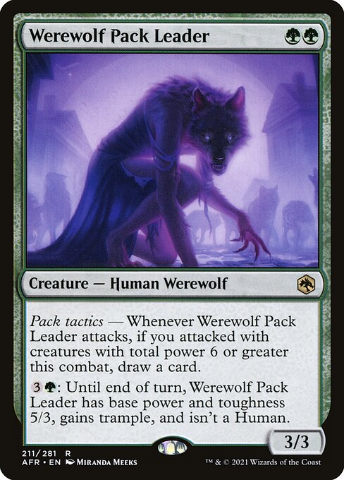 AFR 211 Werewolf Pack Leader R