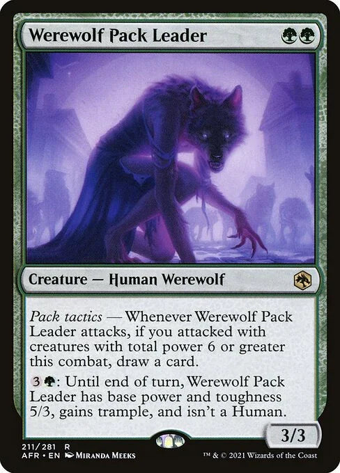 [Foil] AFR 211 Werewolf Pack Leader R