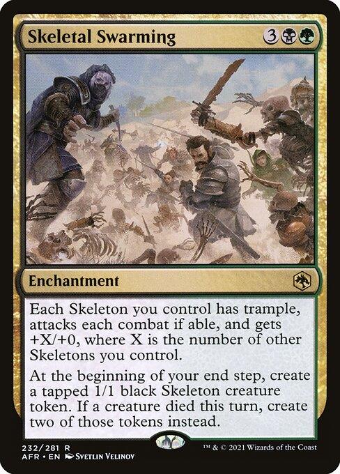 [Foil] AFR 232 Skeletal Swarming R