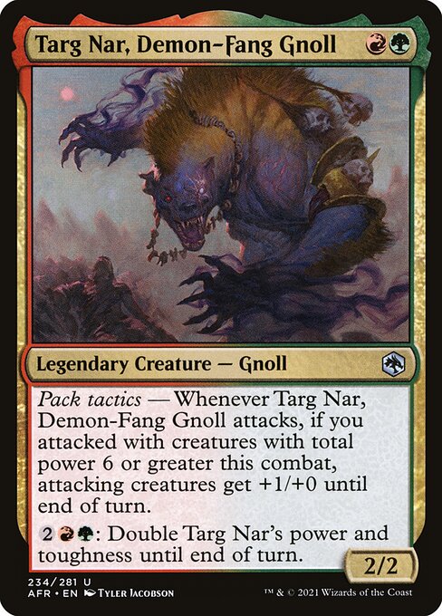 AFR 234 Targ Nar, Demon-Fang Gnoll U