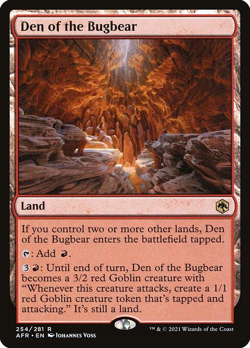 [Foil] AFR 254 Den of the Bugbear R