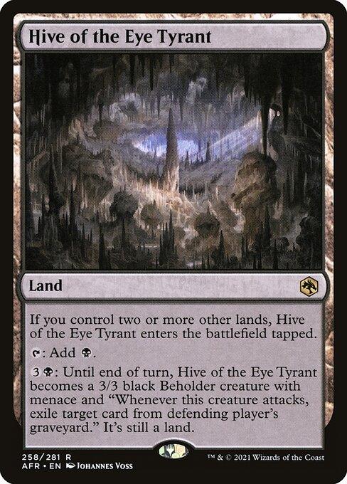 [Foil] AFR 258 Hive of the Eye Tyrant R