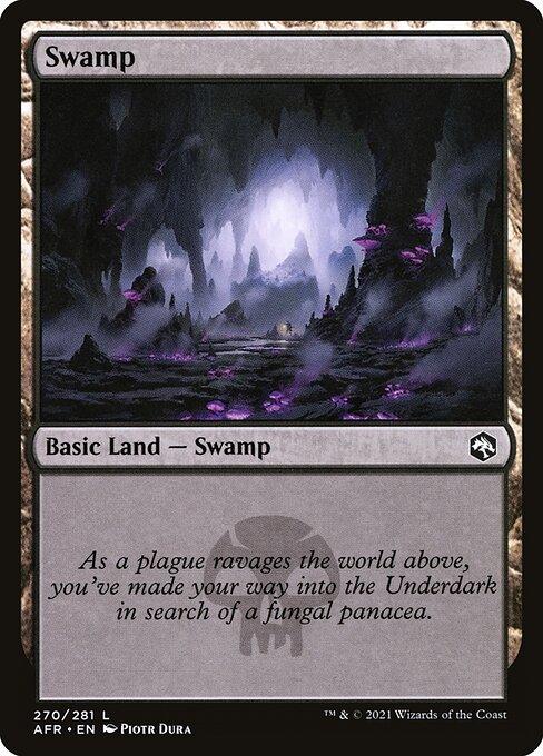 [Foil] AFR 270 Swamp (2270) L