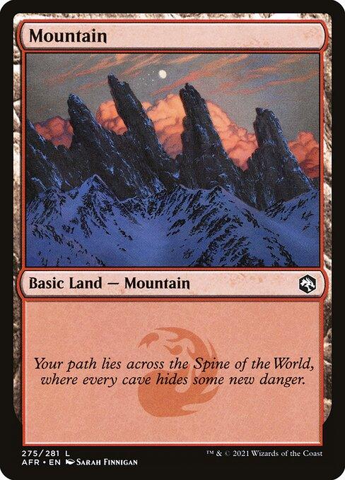 [Foil] AFR 275 Mountain (2275) L