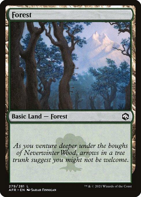 [Foil] AFR 279 Forest (2279) L