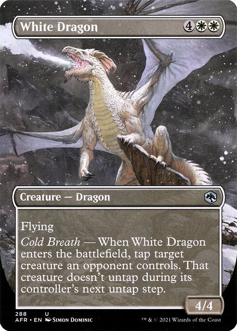 AFR 288 White Dragon (Borderless) U
