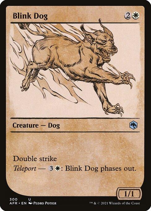 [Foil] AFR 300 Blink Dog (Showcase) U