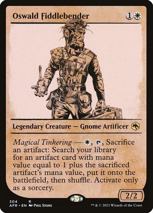 [Foil] AFR 304 Oswald Fiddlebender (Showcase) R