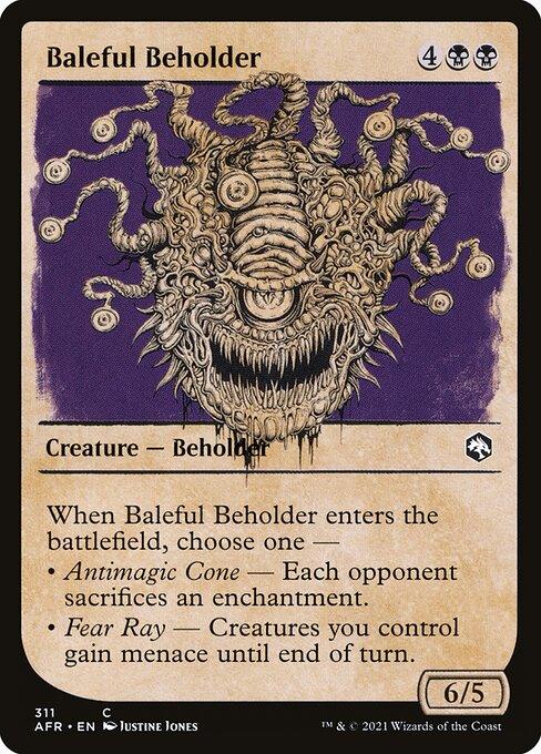 [Foil] AFR 311 Baleful Beholder (Showcase) C
